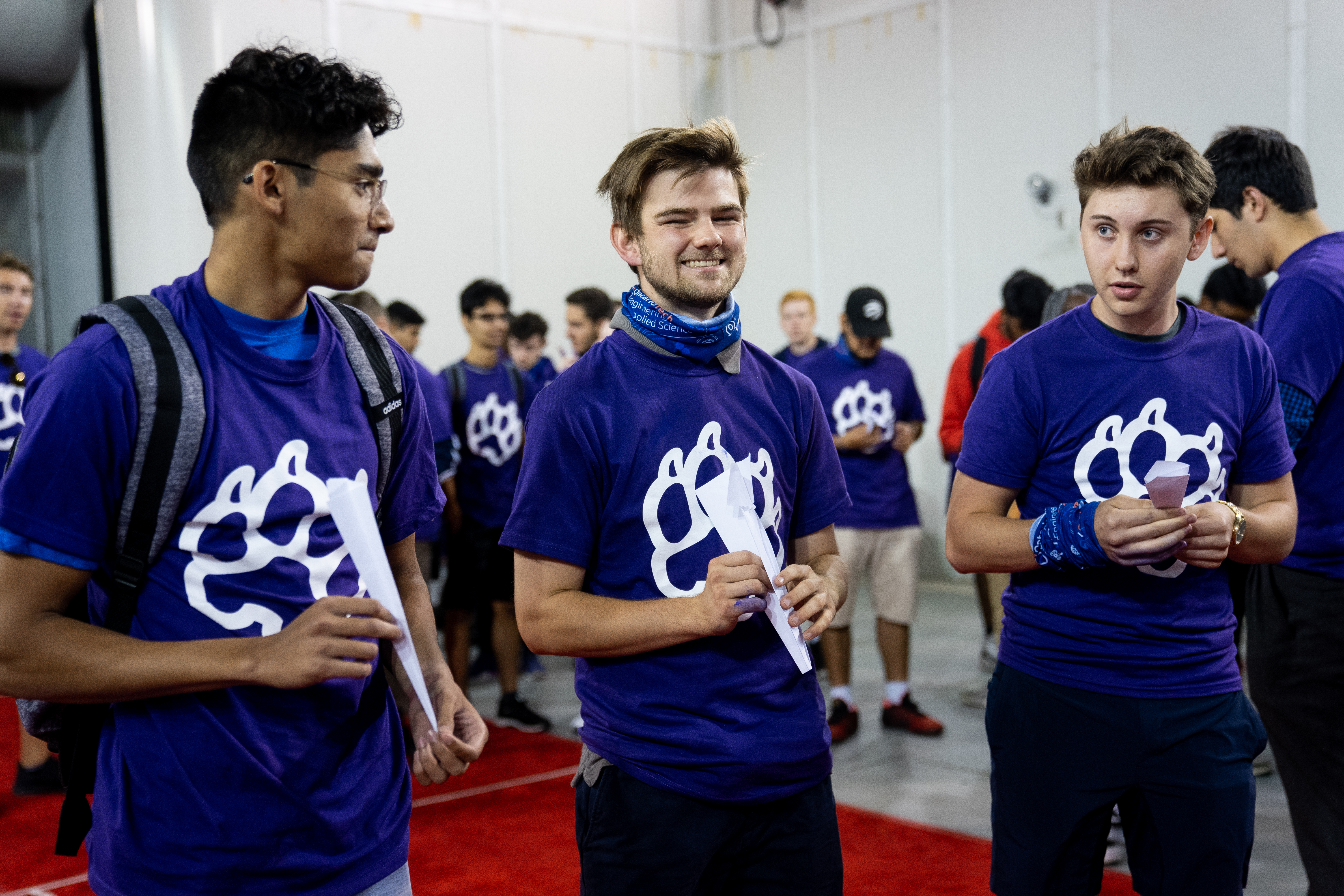 students at Orientation.